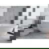 Cadă freestanding Mexen Nike 175 x 100 cm, alb, scurgere crom - 54071751000-01