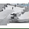Mexen Nike cadă freestanding 175 x 100 cm, alb, preaplin alb - 54071751000-20