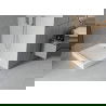 Brodzik pătrat Mexen Rio 90 x 90 cm, alb - 45109090