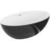 Cada Nike cada zăpadă liberă 175 x 100 cm, alb/negru, scurgere aurie periată - 54071751075-55