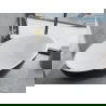 Cada Nike cada zăpadă liberă 175 x 100 cm, alb/negru, scurgere aurie periată - 54071751075-55