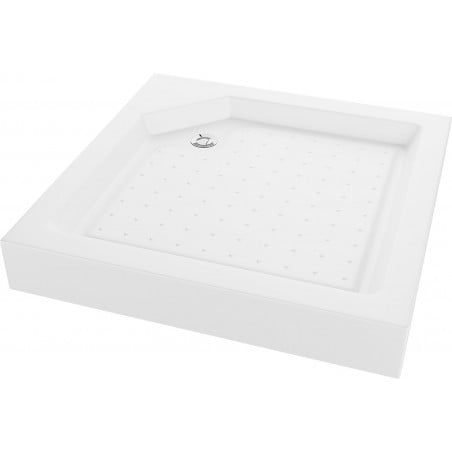 Brodzik pătrat Mexen Rio 90 x 90 cm, alb - 45109090