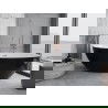 Cada Nike cadă independentă 175 x 100 cm, alb/negru, cu preluare aur roz - 54071751075-60