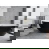 Cada Nike cadă independentă 175 x 100 cm, alb/negru, deversare aurie - 54071751075-50