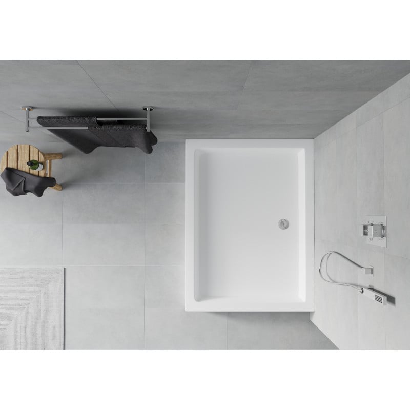 Mexen Rio téglalap alakú zuhanytálca 120 x 90 cm, fehér - 45109012