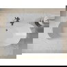 Mexen Roxy szabadon álló kád 180 x 85 cm, fehér, gun gray csiszolt leeresztő - 51201808500-66