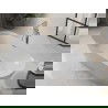 Mexen Roxy szabadon álló fürdőkád 180 x 85 cm, fehér, brushed nickel leeresztő - 51201808500-97