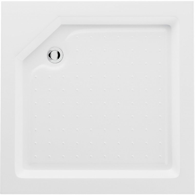 Mexen Rio négyzet alakú zuhanytálca 90 x 90 cm, fehér - 45109090