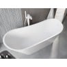 Mexen Alta cadă freestanding 170 x 75 cm, alb, scurgere albă - 52141707500-20