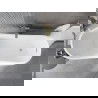 Cada Alta cadă independentă 170 x 75 cm, alb/negru, suprafață aurie periată - 52141707575-55