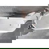 Mexen Alta szabadon álló kád 170 x 75 cm, fehér/fekete, kefélt réz lefolyóval - 52141707575-65