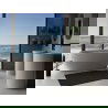 Mexen Torino szabadon álló kád konglomerátumból 155 x 78 cm, beton matt - 57271557861