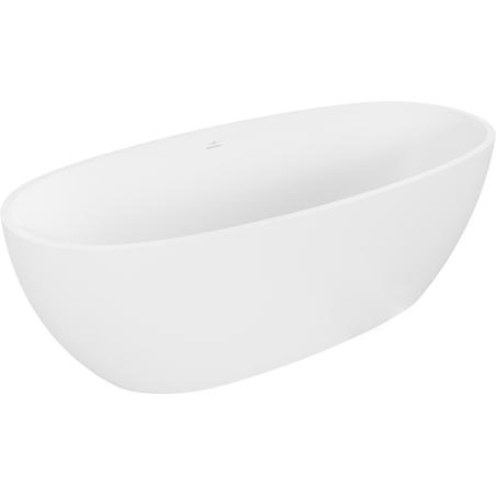 Mexen Torino cadă de sine stătătoare din conglomerat 175 x 78 cm, alb mat - 57271757800