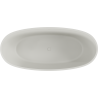 Mexen Torino cadă freestanding din piatră compozită 175 x 78 cm, beton mat - 57271757861