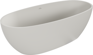 Mexen Torino cadă freestanding din piatră compozită 175 x 78 cm, beton mat - 57271757861