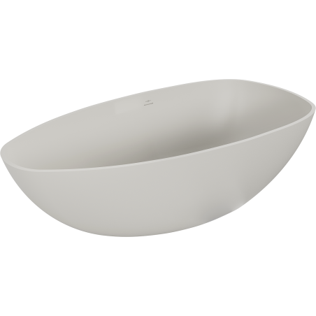 Mexen Imola szabadon álló konglomerátum kád 150 x 77 cm, beton matt - 57281507661