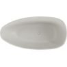 Mexen Imola cadă de sine stătătoare din conglomerat 170 x 88 cm, beton mat - 57281708561