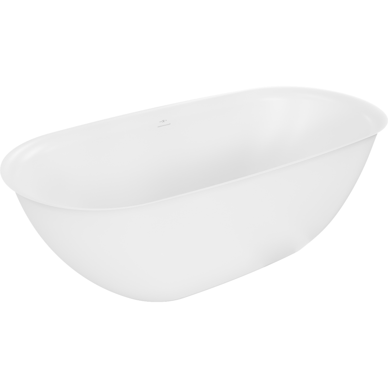 Mexen Siena szabadon álló kád konglomerátumból 170 x 80 cm, fehér matt - 57291708000