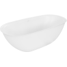 Mexen Siena cadă freestanding din conglomerat 170 x 80 cm, alb mat - 57291708000