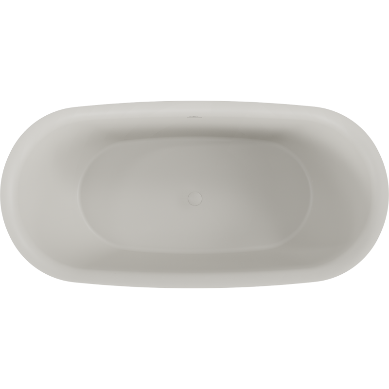 Mexen Siena cadă de baie independentă din conglomerat 170 x 80 cm, beton mat - 57291708061