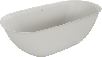 Mexen Siena szabadon álló kád konglomerátumból 170 x 80 cm, beton matt - 57291708061