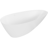 Mexen Milano cadă de sine stătătoare din conglomerat 150 x 82 cm, alb mat - 57301508500