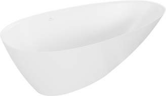 Mexen Milano szabadon álló kád konglomerátumból 150 x 82 cm, fehér matt - 57301508500