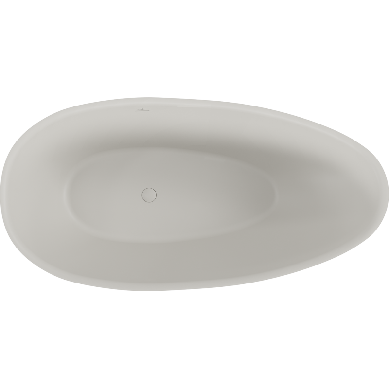 Mexen Milano cadă independentă din conglomerat 150 x 82 cm, beton mat - 57301508561