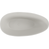 Mexen Milano cadă freestanding din conglomerat 150 x 82 cm, beton mat - 57301508561