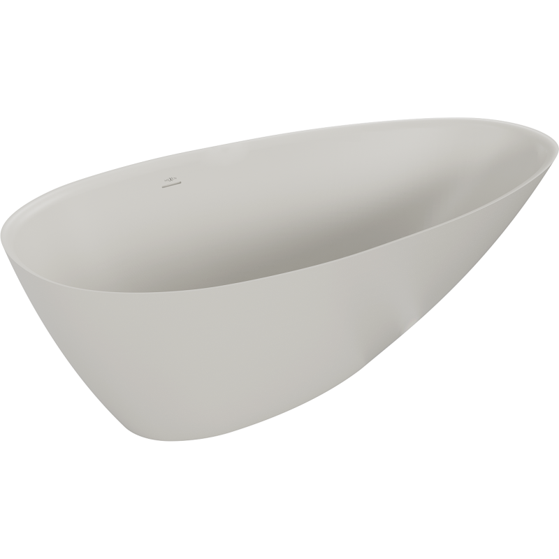 Mexen Milano cadă independentă din conglomerat 150 x 82 cm, beton mat - 57301508561