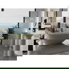 Mexen Milano cadă de baie independentă din conglomerat 170 x 86 cm, beton mat - 57301708561