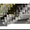 Mexen Como cadă de sine stătătoare din conglomerat 150 x 82 cm, alb lucios - 57311508210
