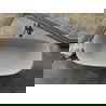 Mexen Como cadă independentă din conglomerat 150 x 82 cm, beton mat - 57311508261
