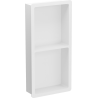 Mexen X-Wall-K beépített polc konglomerátumból 62,2 x 30,7 cm, fehér - 1900623010
