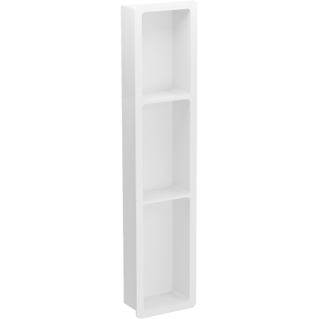 Mexen X-Wall-K poliță de nișă din conglomerat 93,2 x 20,7 cm, albă - 1900932010