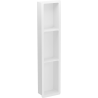 Mexen X-Wall-K poliță de nișă din conglomerat 93,2 x 20,7 cm, albă - 1900932010