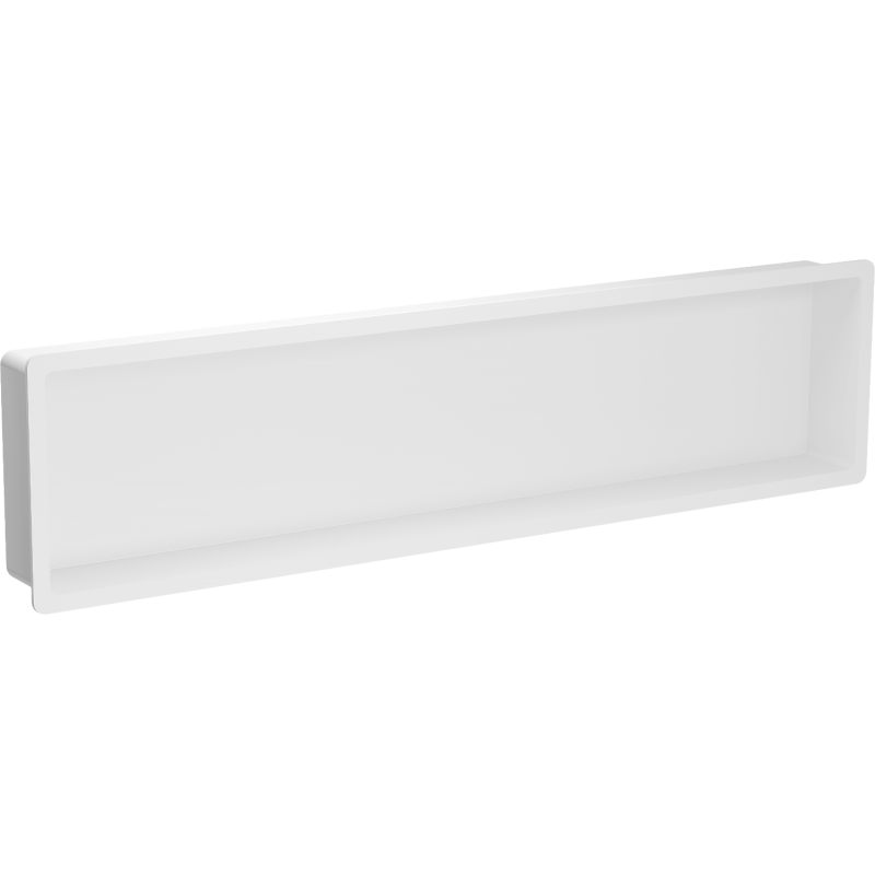 Mexen X-Wall-K raft de nișă din conglomerat 122,7 x 30,7 cm, alb - 1900123010