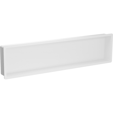 Mexen X-Wall-K raft încastrat din conglomerat 122,7 x 30,7 cm, alb - 1900123010