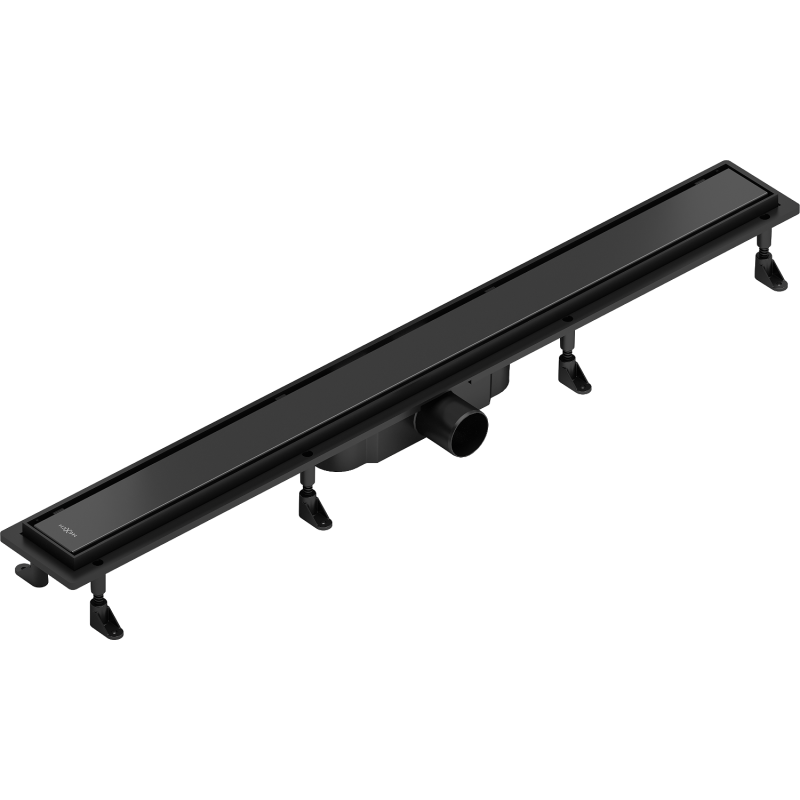 Mexen Flat ABS scurgere de linie 2în1 60 cm, negru - 1769060