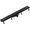 Mexen Flat Abs Sík ABS vonalmenti lefolyó 2 az 1-ben 70 cm, fekete - 1769070
