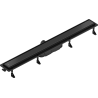 Mexen Flat ABS scurgere liniară 2în1 90 cm, negru - 1769090