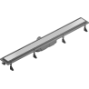 Mexen Flat Abs Flat ABS vonalmenti lefolyó 2 az 1-ben 70 cm, inox - 1069070