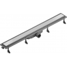 Mexen Flat Abs Flat ABS scurgere liniară 2 în 1 70 cm, inox - 1069070