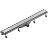 Mexen Flat ABS vonalmenti lefolyó 2 az 1-ben 80 cm, inox- 1069080