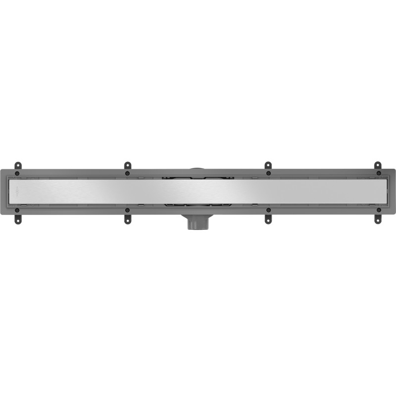 Mexen Flat Abs Flat ABS lineáris lefolyó 2 az 1-ben 90 cm, inox - 1069090