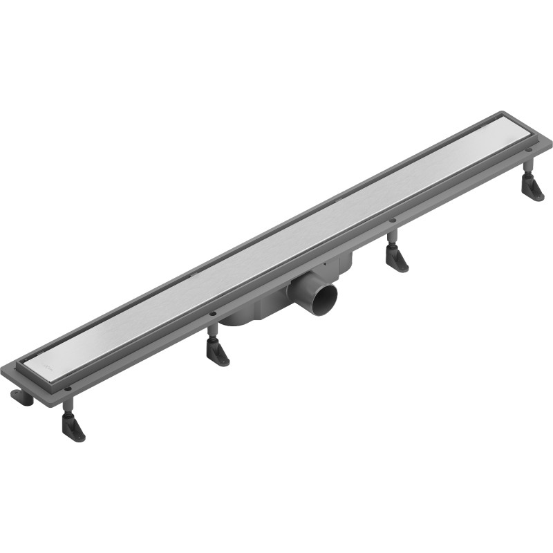 Mexen Flat Abs Flat ABS lineáris lefolyó 2 az 1-ben 90 cm, inox - 1069090