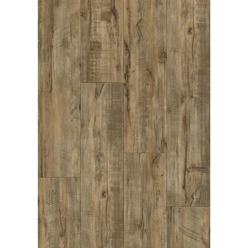 Mexen El Paso vinyl panelek 1240 x 182 mm SPC 6,5 mm, IXPE 1,5 mm alátét, 4 V-fuga, Dió - F1069-1240-182-505-4V1-03