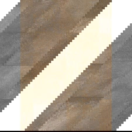 Mexen Ezüst Barna vinyl panelek 610 x 305 mm SPC 6,5 mm, IXPE alátét 1,5 mm, 4 V-Élek, Tégla - F1160-0610-305-505-4V1-90