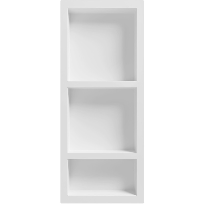 Mexen X-Wall-S raft de nișă SMC cu flanșă 99,1 x 40,7 cm, alb - 1901994109