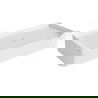 Mexen X-Wall-S raft de perete SMC 30 x 12,7 cm, alb - 1901301305